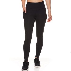 NWT GAIAM OM Highrise Yoga Leggings in Black